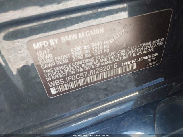 2018 BMW M5 9