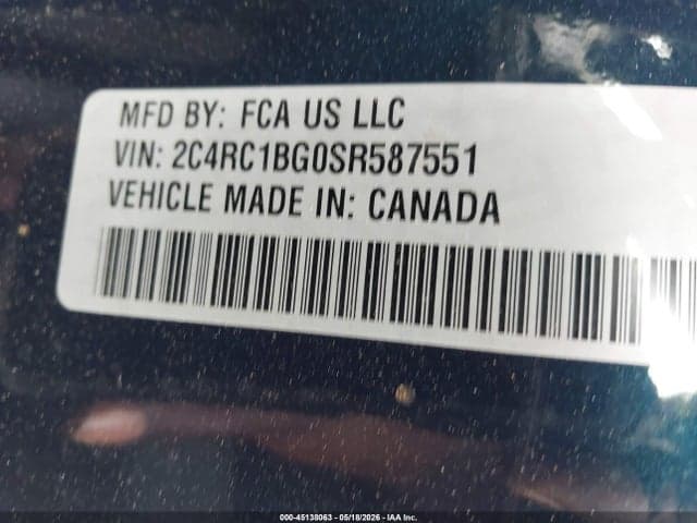 2025 CHRYSLER PACIFICA SELECT 9