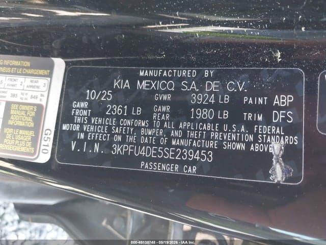 2025 KIA K4 EX 9