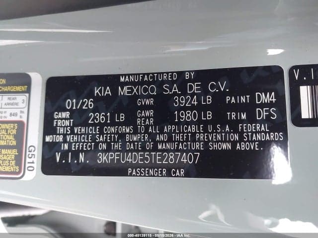2026 KIA K4 EX 9