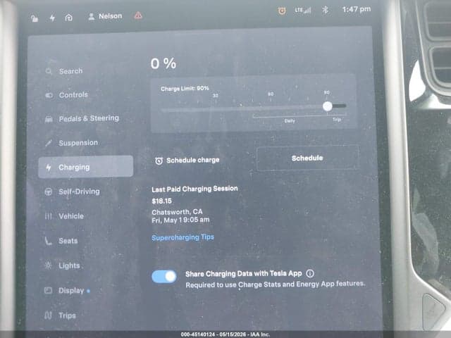 2020 TESLA MODEL X 18
