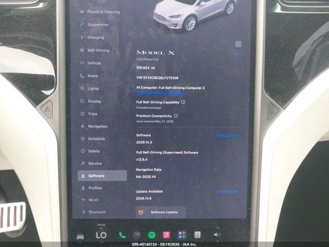 2020 TESLA MODEL X 7