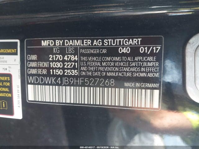 2017 MERCEDES-BENZ C 300 9