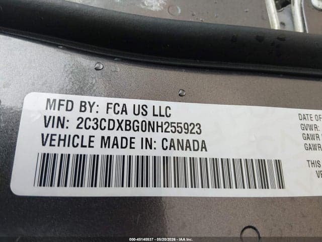 2022 DODGE CHARGER SXT RWD 9