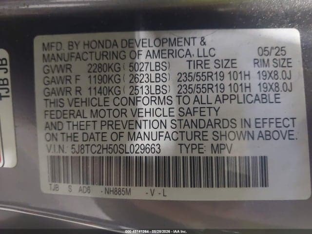 2025 ACURA RDX TECHNOLOGY 9