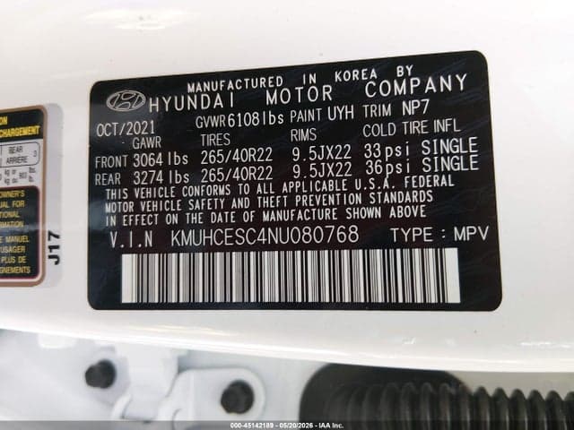 2022 GENESIS GV80 3.5T 9