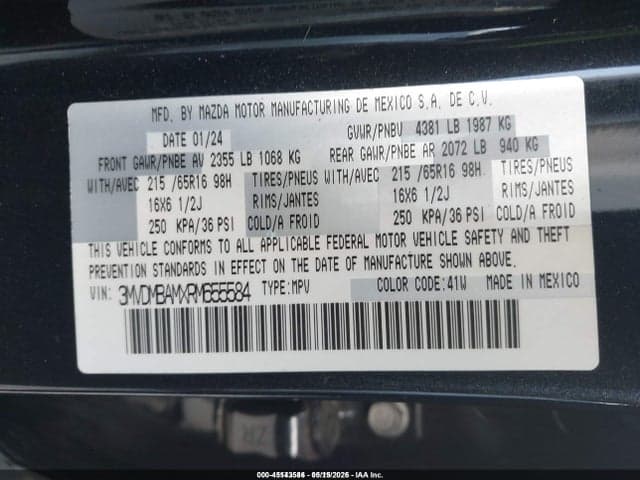 2024 MAZDA CX-30 2.5 S 9