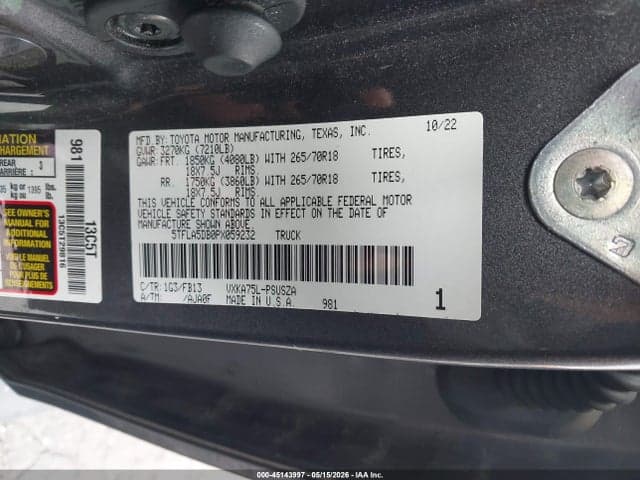 2023 TOYOTA TUNDRA SR5 9