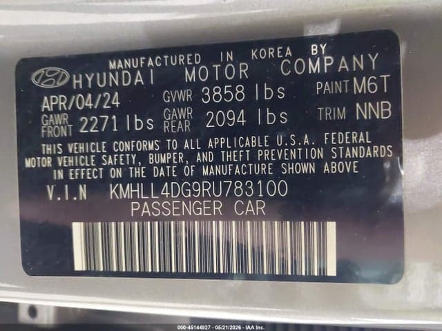 2024 HYUNDAI ELANTRA SE 9