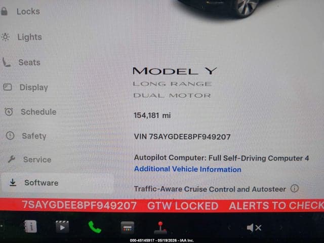2023 TESLA MODEL Y AWD/LONG RANGE DUAL MOTOR ALL-WHEEL DRIVE 8