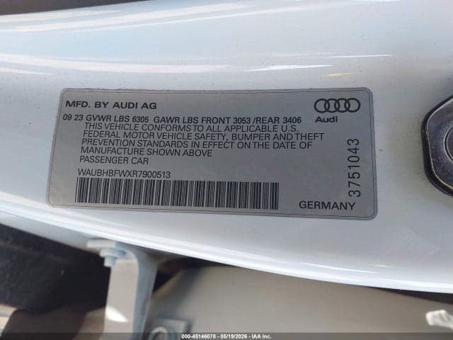 2024 AUDI RS E-TRON GT QUATTRO 9