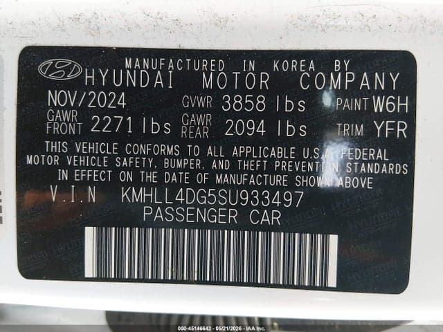 2025 HYUNDAI ELANTRA SE 9