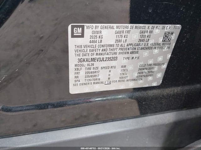 2018 GMC TERRAIN SLE 9