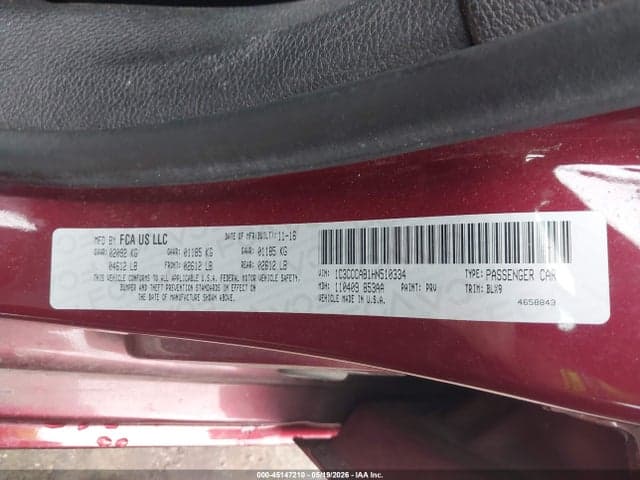 2017 CHRYSLER 200 LIMITED PLATINUM 9