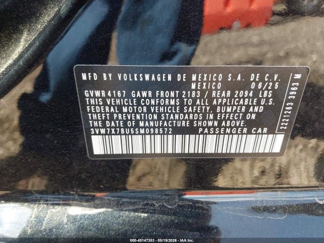 2025 VOLKSWAGEN JETTA 1.5T SE 9