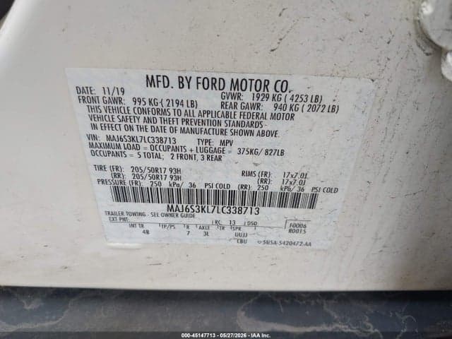 2020 FORD ECOSPORT TITANIUM 9
