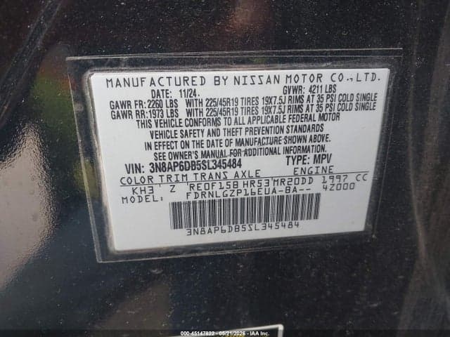 2025 NISSAN KICKS SR INTELLIGENT AWD 9