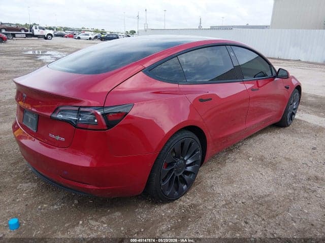 2022 TESLA MODEL 3 PERFORMANCE DUAL MOTOR ALL-WHEEL DRIVE 4