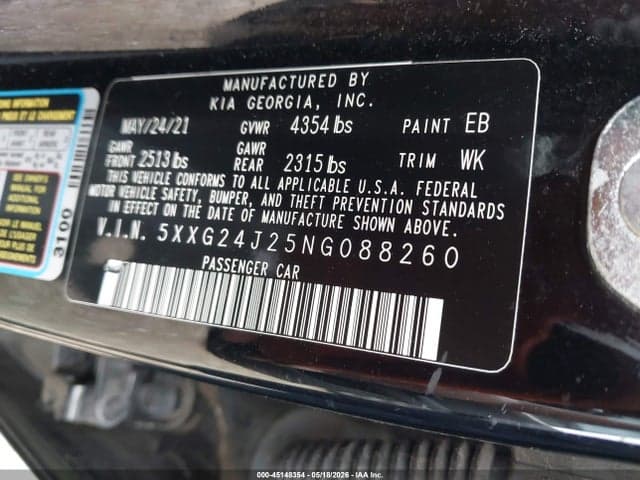 2022 KIA K5 LX 9