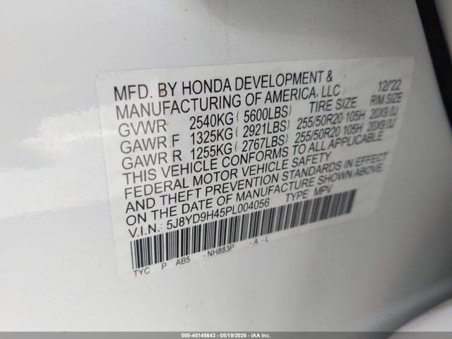 2023 ACURA MDX TECHNOLOGY PACKAGE 9