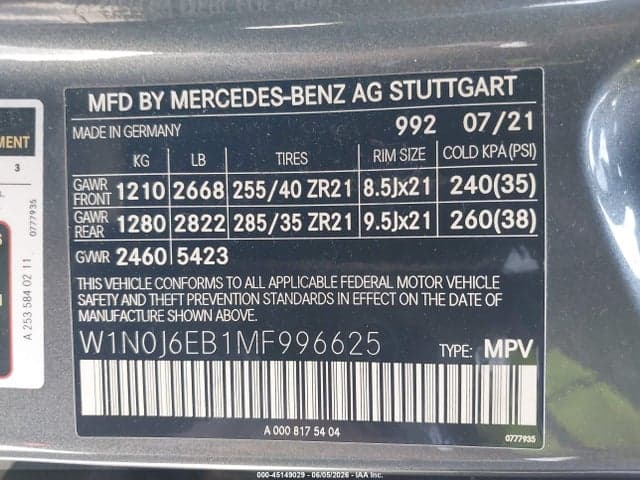 2021 MERCEDES-BENZ AMG GLC 43 COUPE 4MATIC 9