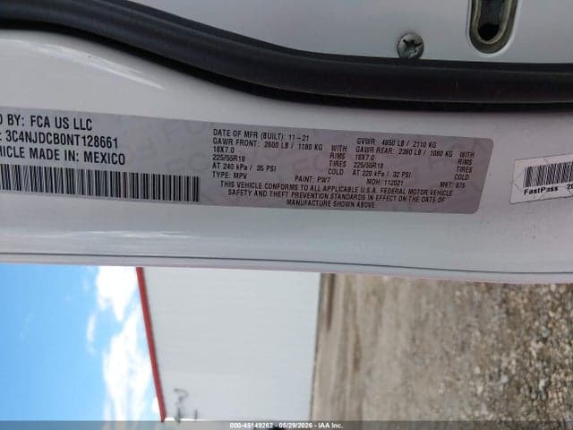 2022 JEEP COMPASS LIMITED 4X4 9