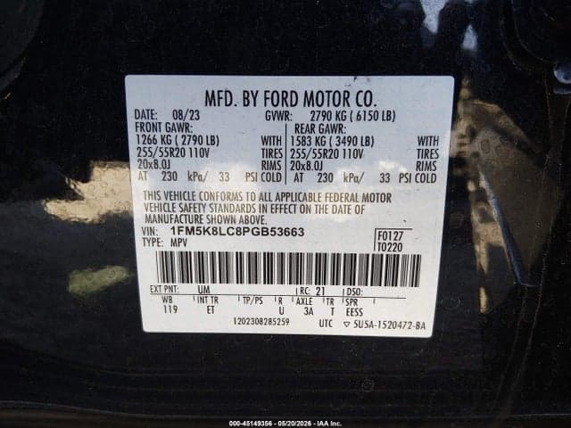 2023 FORD EXPLORER KING RANCH 10