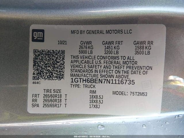 2022 GMC CANYON 4WD ELEVATION STANDARD 9