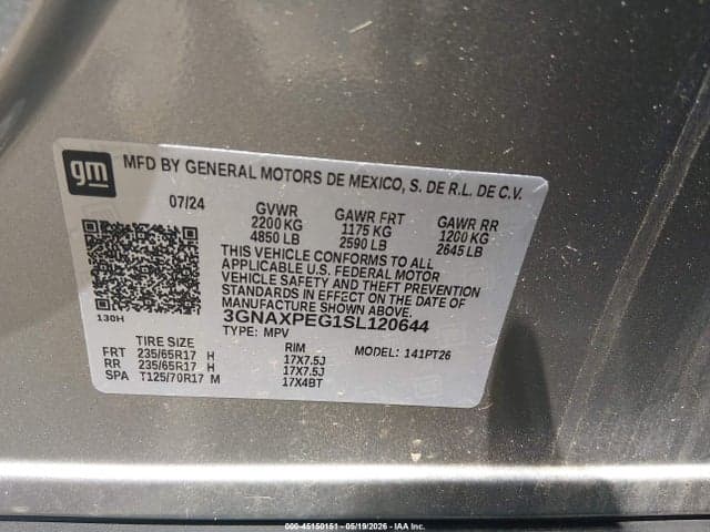 2025 CHEVROLET EQUINOX AWD LT 9