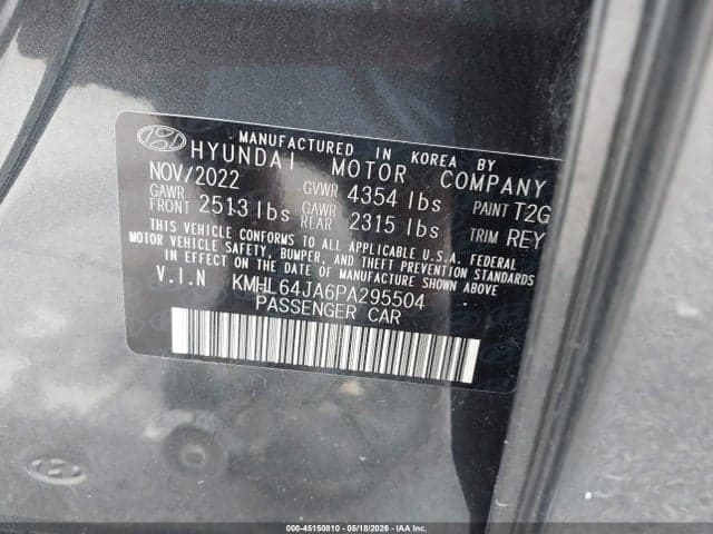2023 HYUNDAI SONATA SEL 9