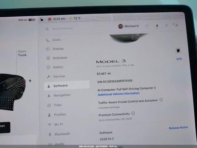 2021 TESLA MODEL 3 STANDARD RANGE PLUS REAR-WHEEL DRIVE 7