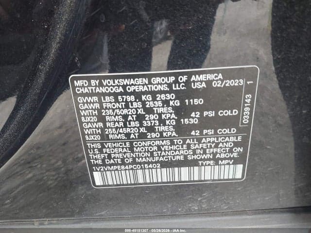 2023 VOLKSWAGEN ID.4 PRO/PRO S 9