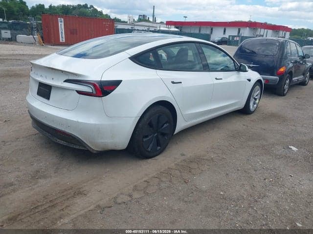 2025 TESLA MODEL 3 LONG RANGE REAR-WHEEL DRIVE/STANDARD REAR-WHEEL DRIVE 4