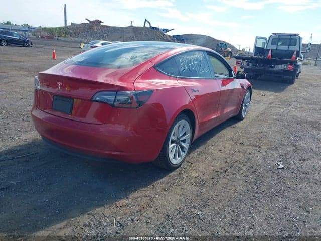 2022 TESLA MODEL 3 REAR-WHEEL DRIVE 4