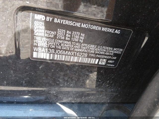 2021 BMW 530I XDRIVE 9