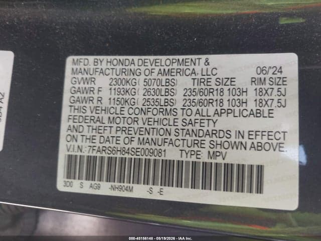 2025 HONDA CR-V HYBRID SPORT-L 9