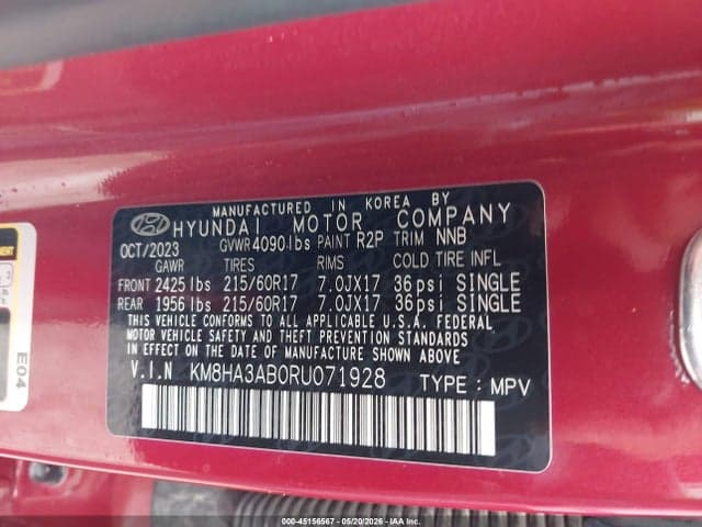 2024 HYUNDAI KONA SE 9