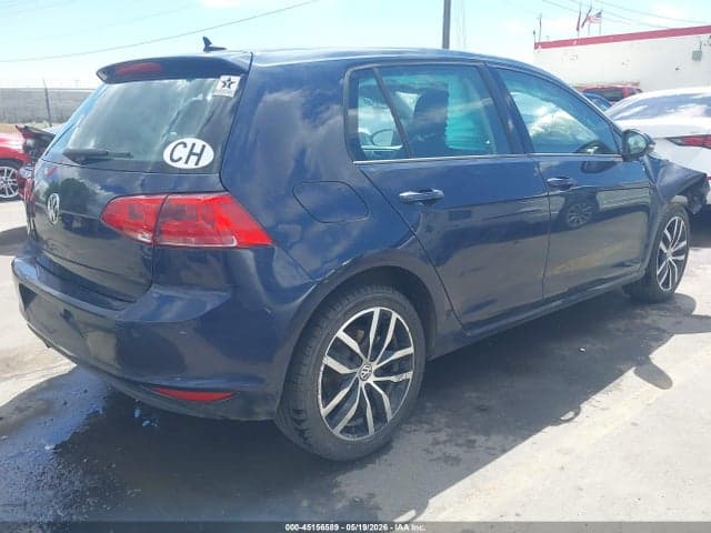 2017 VOLKSWAGEN GOLF 4