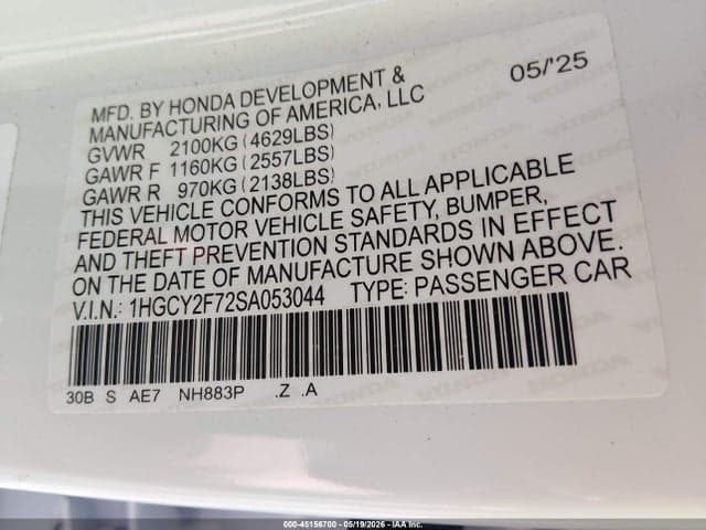 2025 HONDA ACCORD HYBRID SPORT-L 9