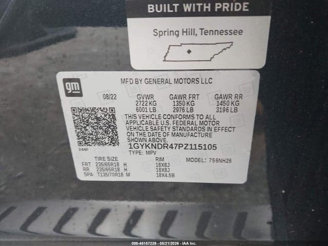 2023 CADILLAC XT5 AWD PREMIUM LUXURY 9