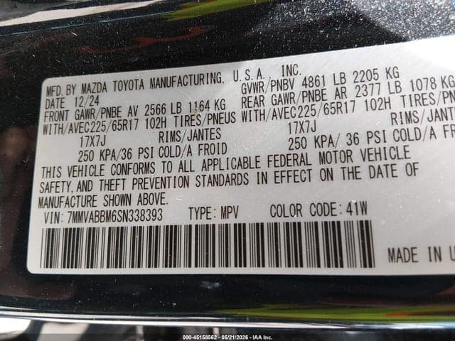 2025 MAZDA CX-50 2.5 S PREFERRED PACKAGE 9
