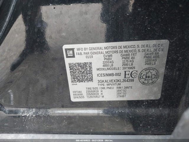 2019 GMC TERRAIN SLT 9