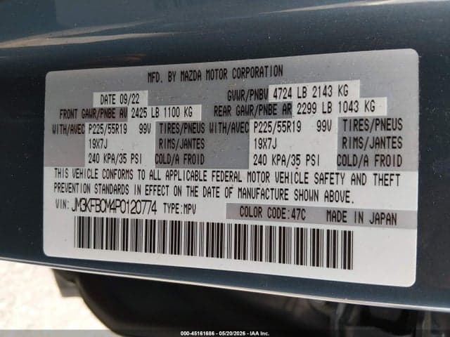 2023 MAZDA CX-5 2.5 S CARBON EDITION 9