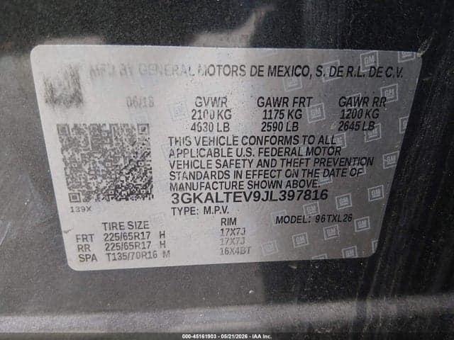 2018 GMC TERRAIN SLE 9