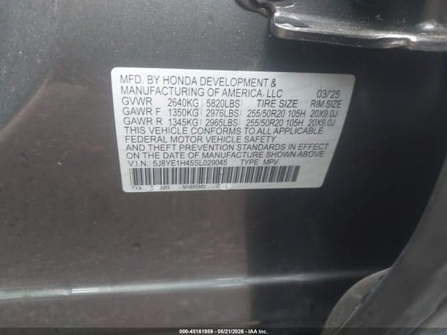 2025 ACURA MDX TECHNOLOGY PACKAGE 9