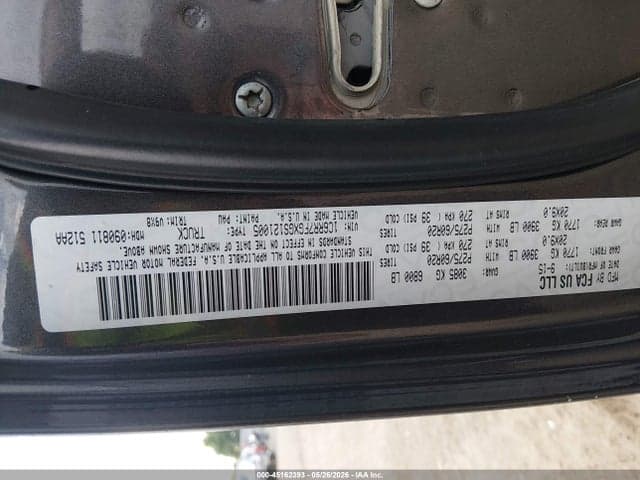 2016 RAM 1500 ST 9