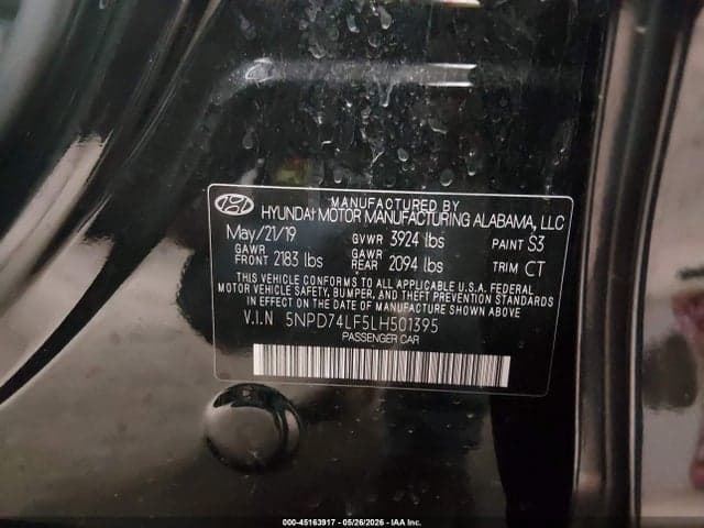 2020 HYUNDAI ELANTRA SE 9