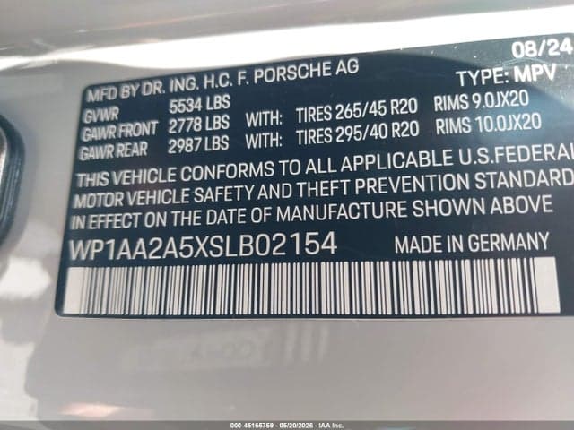 2025 PORSCHE MACAN T 10