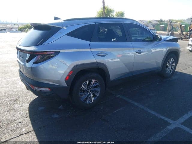 2022 HYUNDAI TUCSON HYBRID BLUE 4