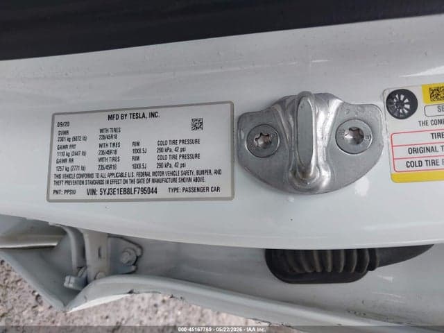 2020 TESLA MODEL 3 LONG RANGE DUAL MOTOR ALL-WHEEL DRIVE 9